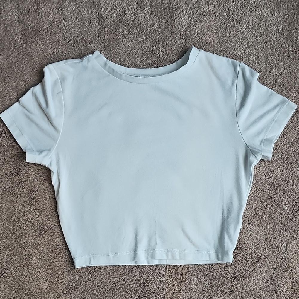Wild Fable White Crop Top